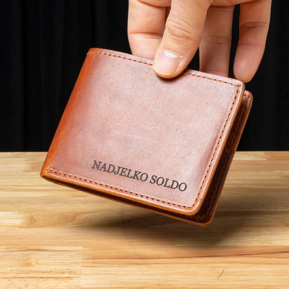 DEMO Johnny the Fox Leather Wallet