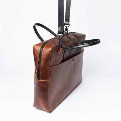 One-Off Prototype Unlined Briefcase