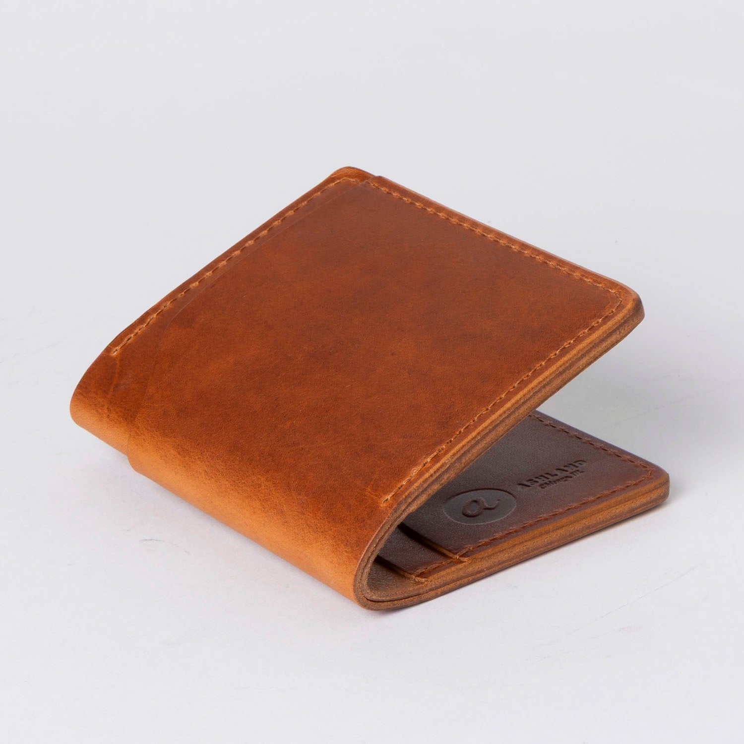 Compact Wallet | Horween® Dublin, English Tan | Tony the Ant