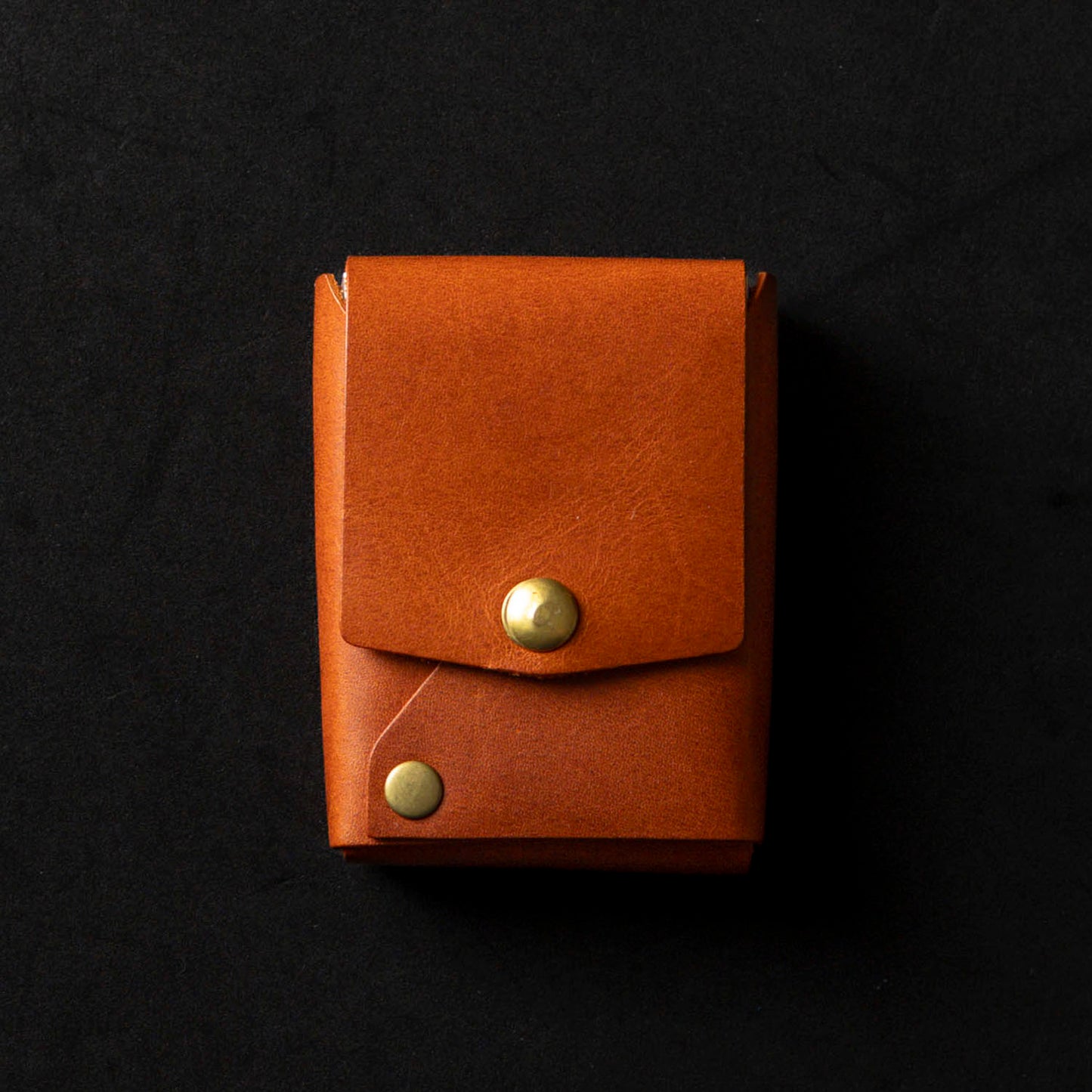 Irregular Leather Playing Card Case