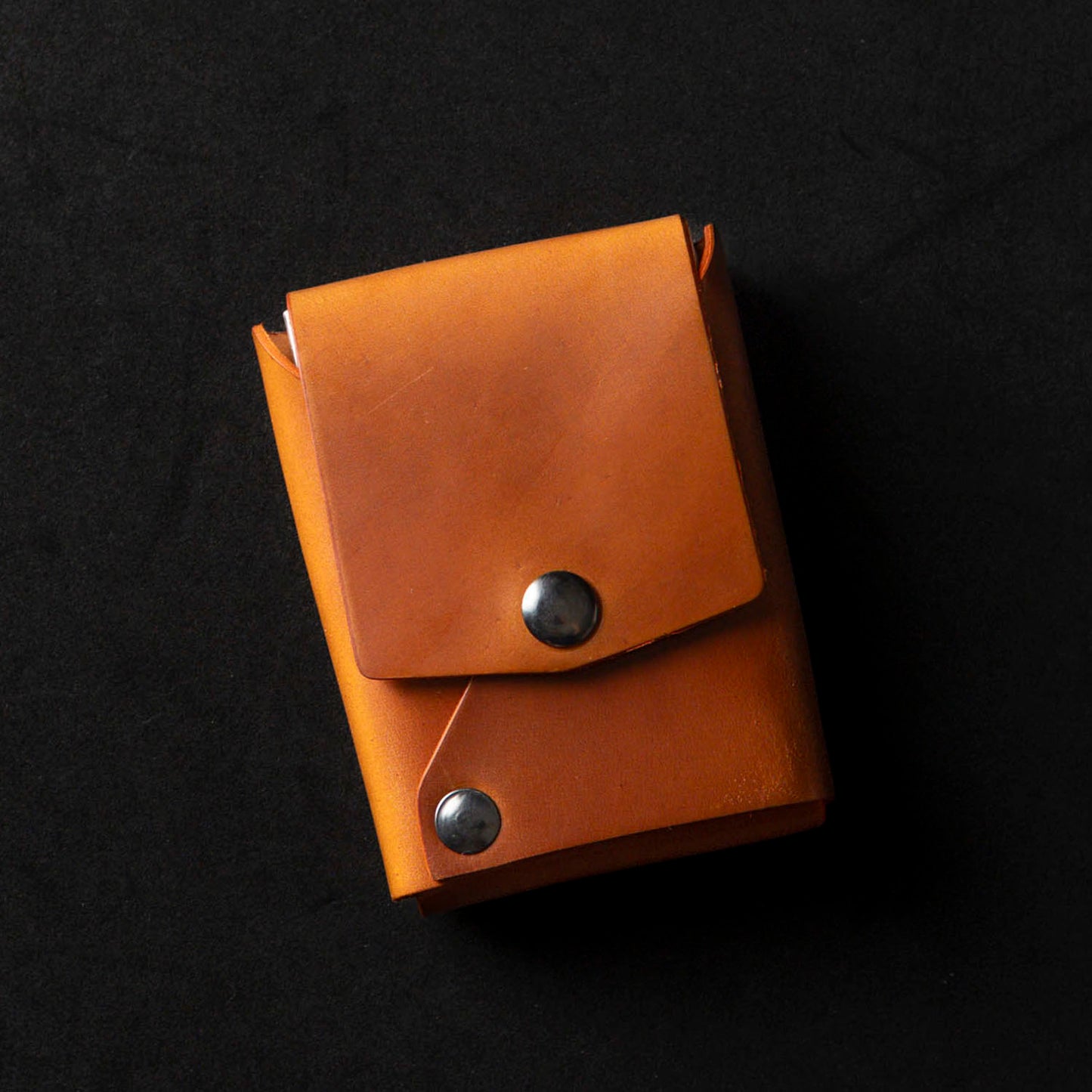 Irregular Leather Playing Card Case