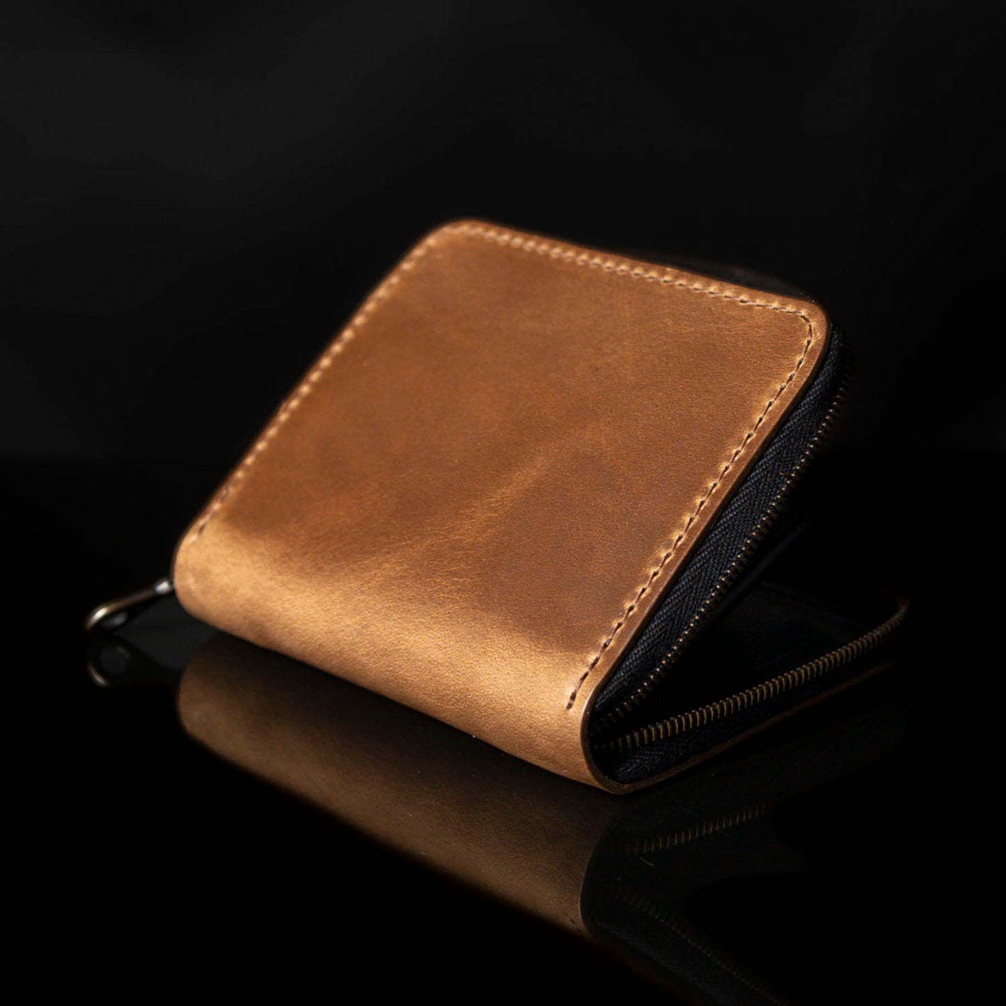 Private Stock Small Zip Wallet