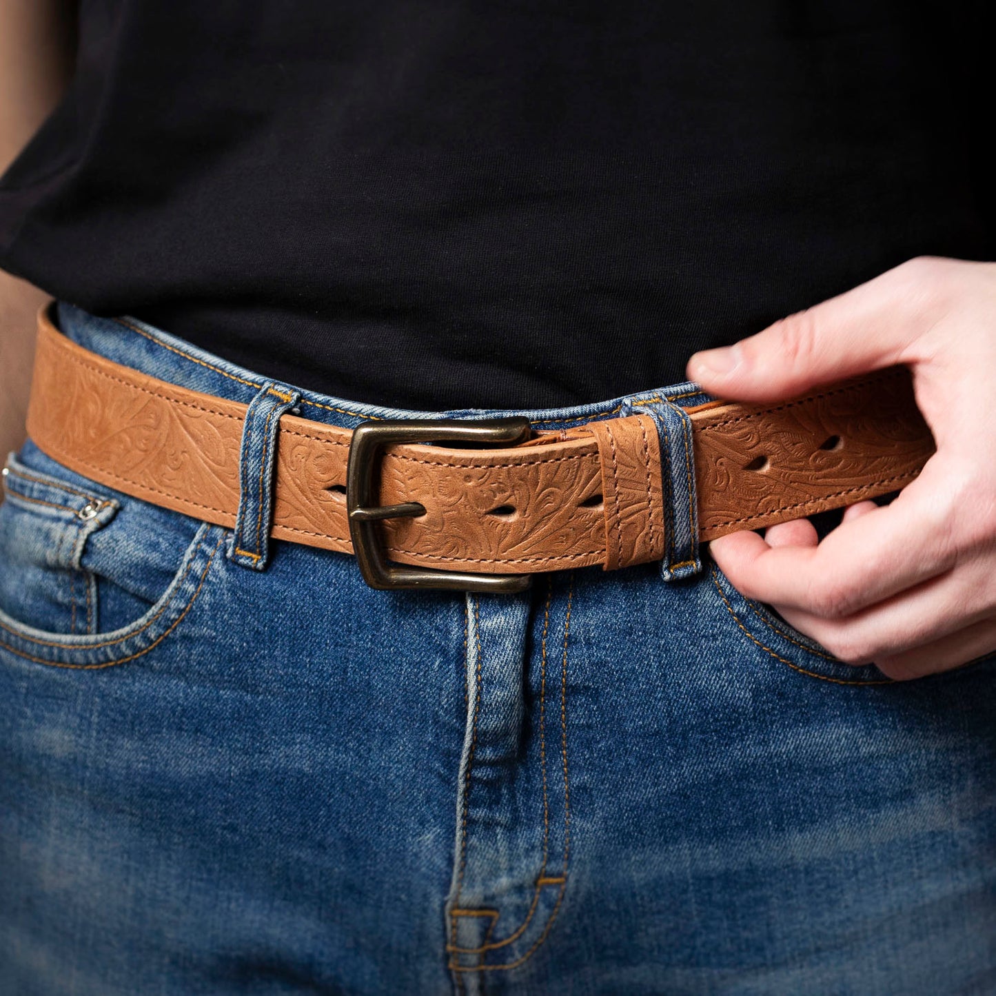 Single Layer Stitched Belt