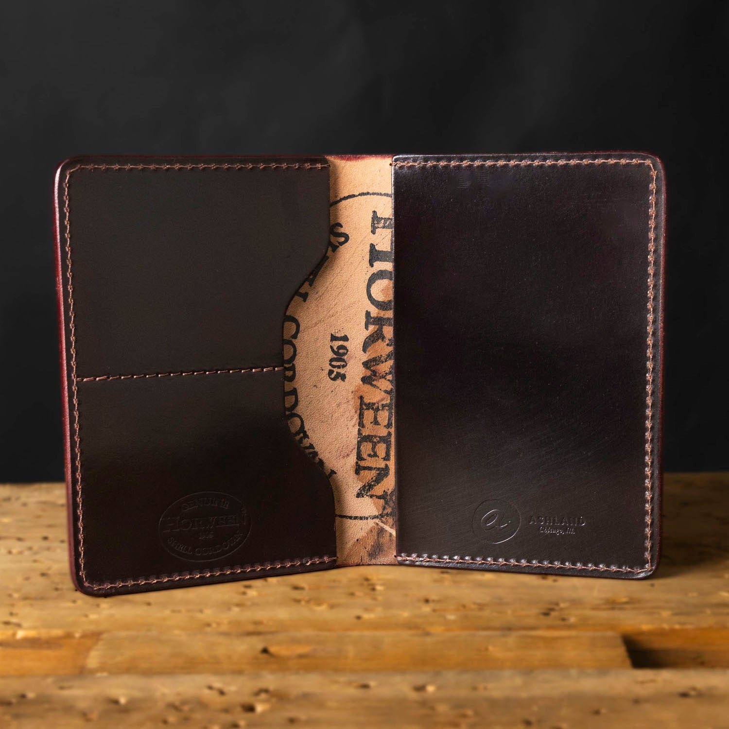 Ashland Leather B-Grade Passport Wallet