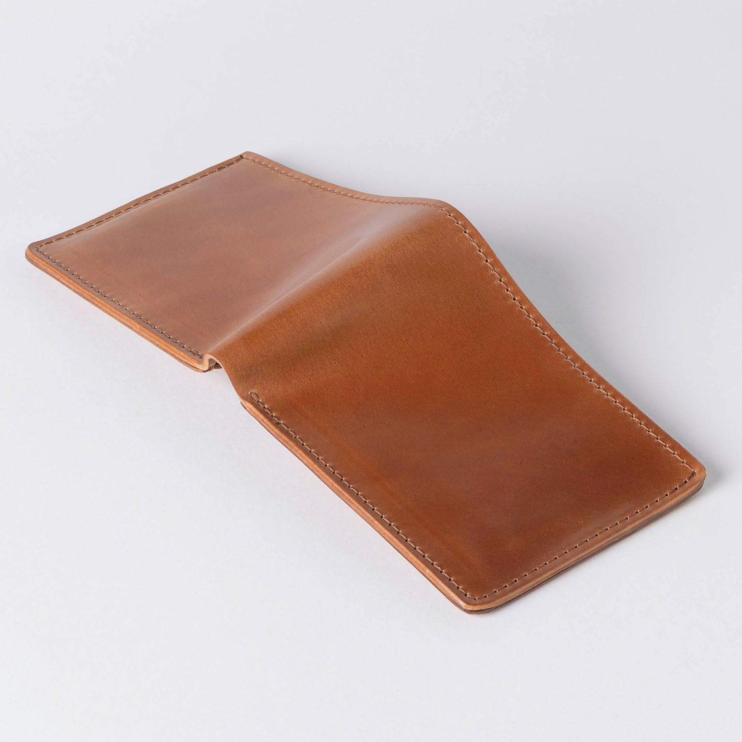 Johnny the Fox Men's Leather Wallet (Natural Shell) | USA Made