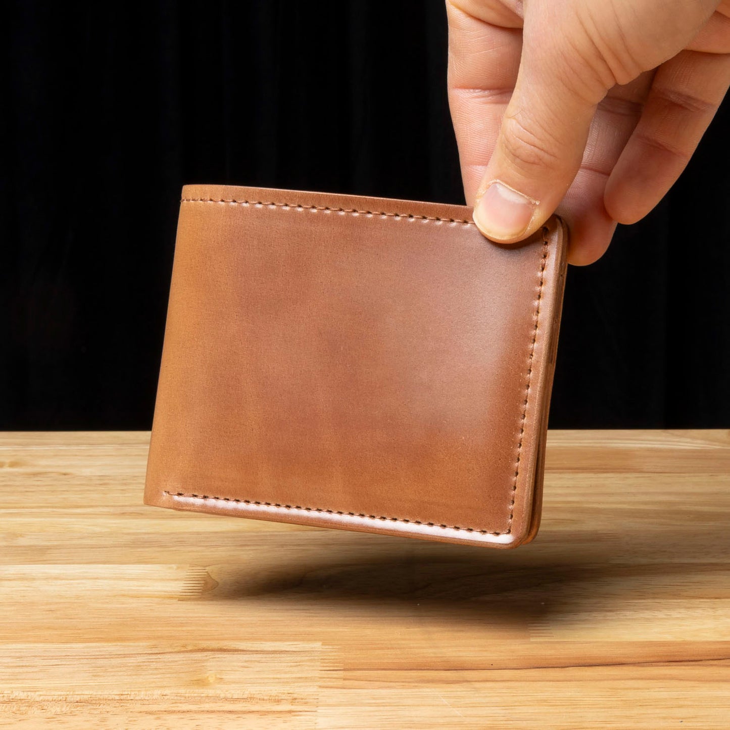 B-Grade Johnny the Fox Leather Wallet