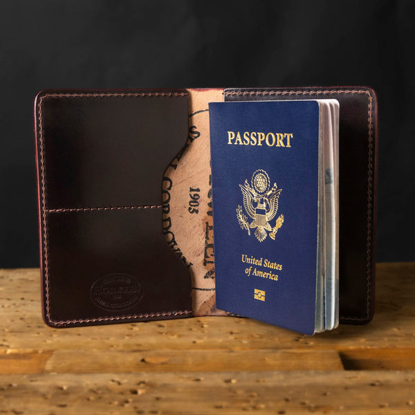 Ashland Leather B-Grade Passport Wallet