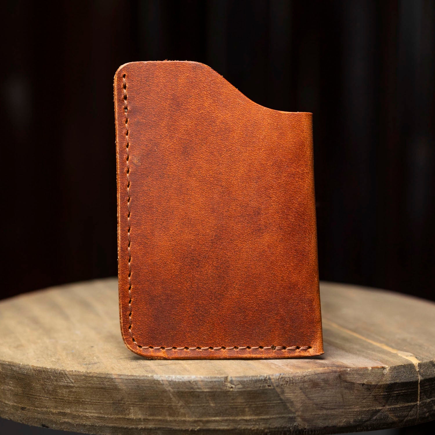Ashland Leather | One-Shot Card Case - Minimlaist Leather Wallet