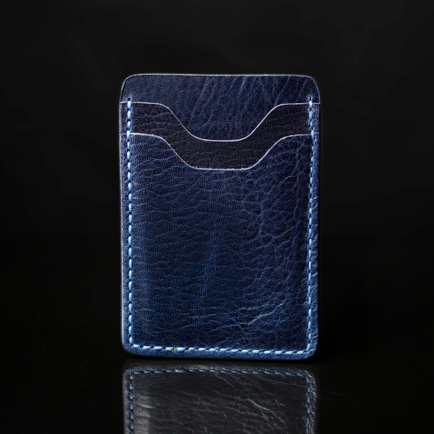 Private Stock Lucky Card Holder with Skip Stitch