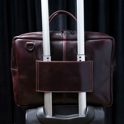 One-Off Shell Cordovan Briefcase