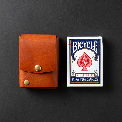 Leather Playing Card Case