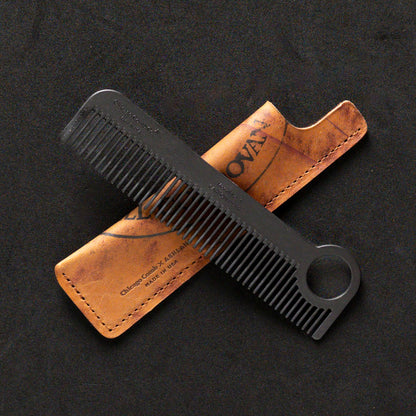 Chicago Comb & Leather Sheath