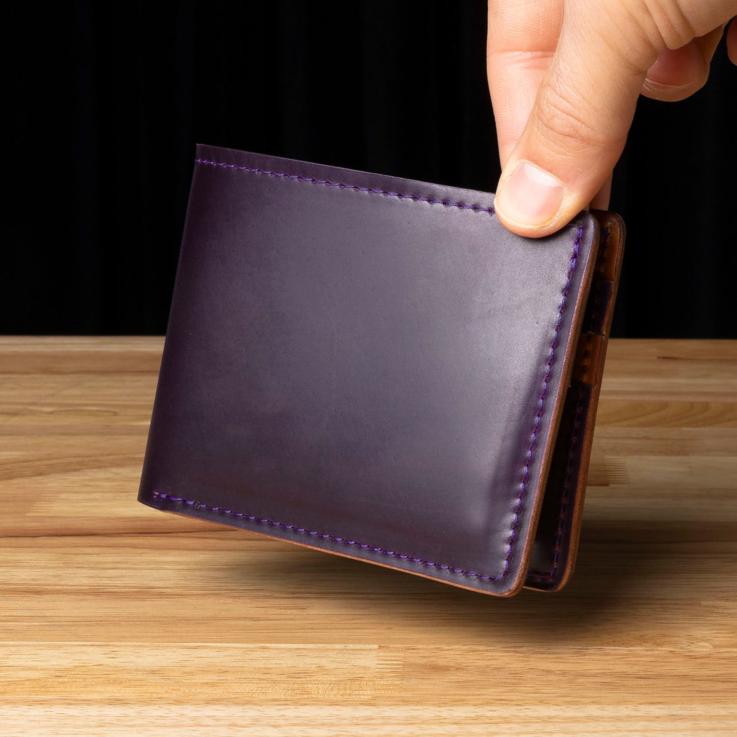 B-Grade Johnny the Fox Leather Wallet