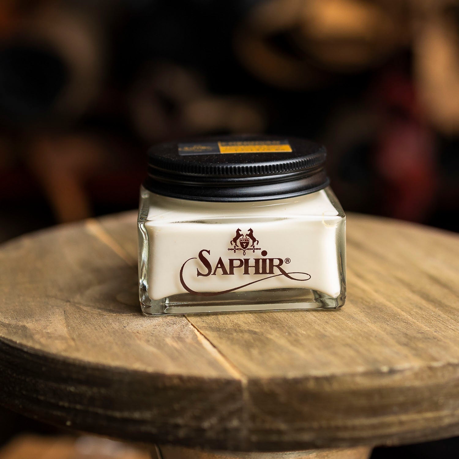 Saphir Cordovan Cream Shoe Polish - Neutral