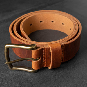Ashland Leather Co. | Men's Leather Wallet - Tan Wallet - Horween Dublin