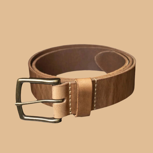 Irregular Horween Leather Belt