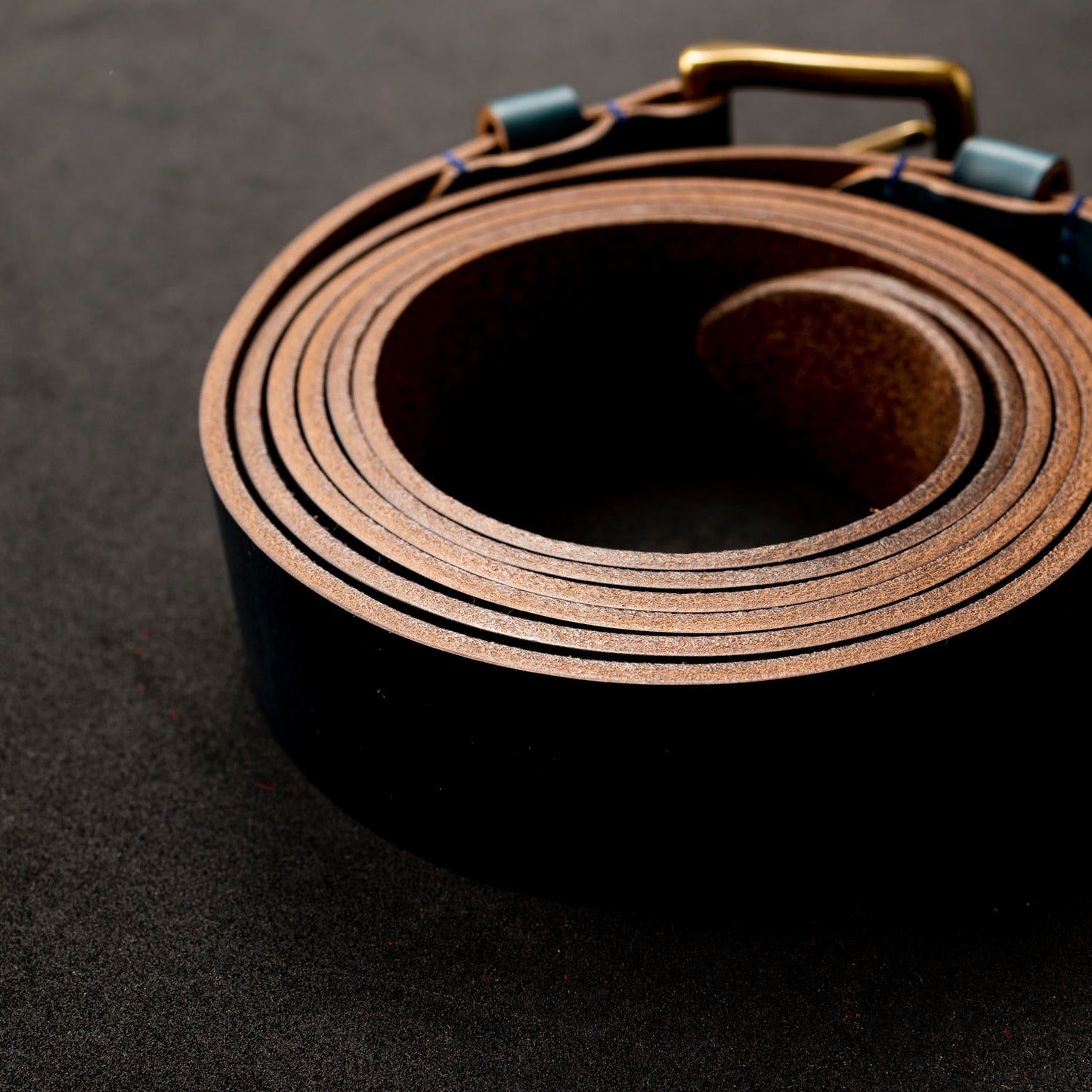 Irregular Horween Leather Belt