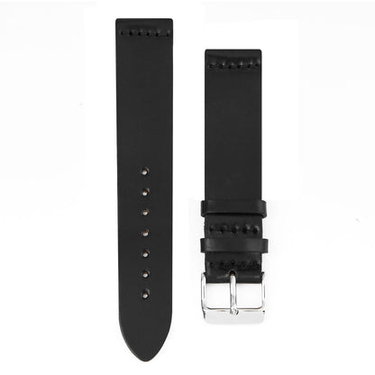 Two-Piece Leather Watch Strap