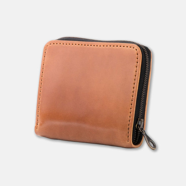 Ashland Leather Zipper Wallet Small Zip
