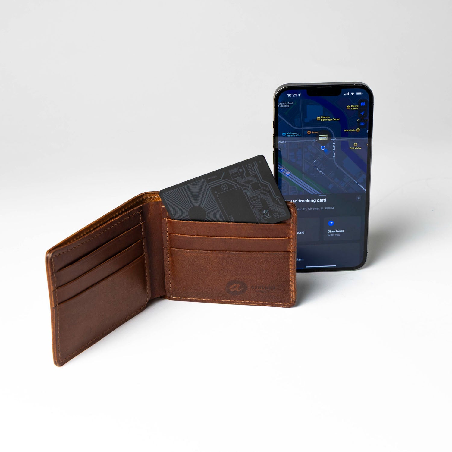 Nomad Tracking Card – Ashland Leather