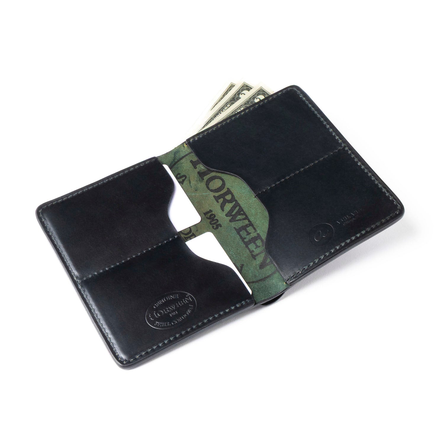 Fat Herbie Double Bifold Wallet (Shell Cordovan) | Horween Leather