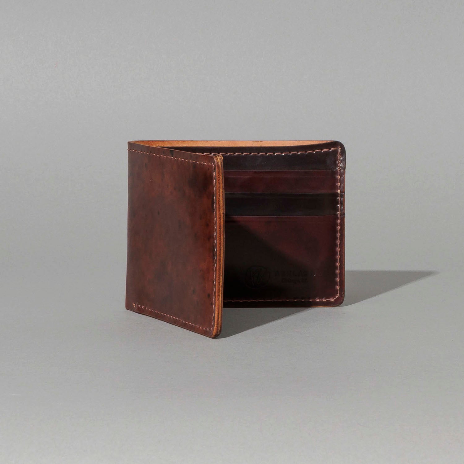 ashland lether HORWEEN 二つ折り財布 ダークブラウン Johnny the Fox
