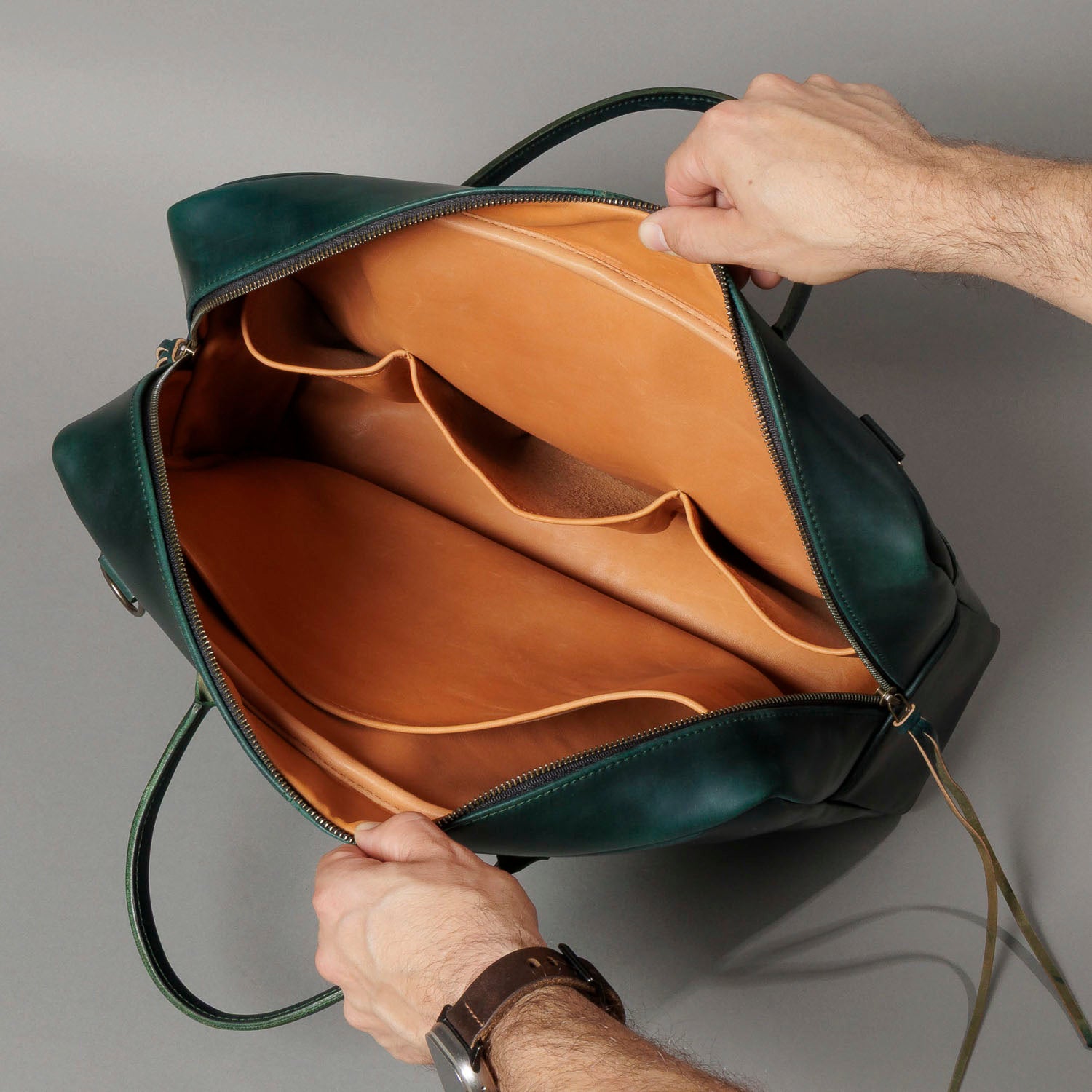 LaSalle Leather Briefcase (Shell Cordovan) | Horween® Leather