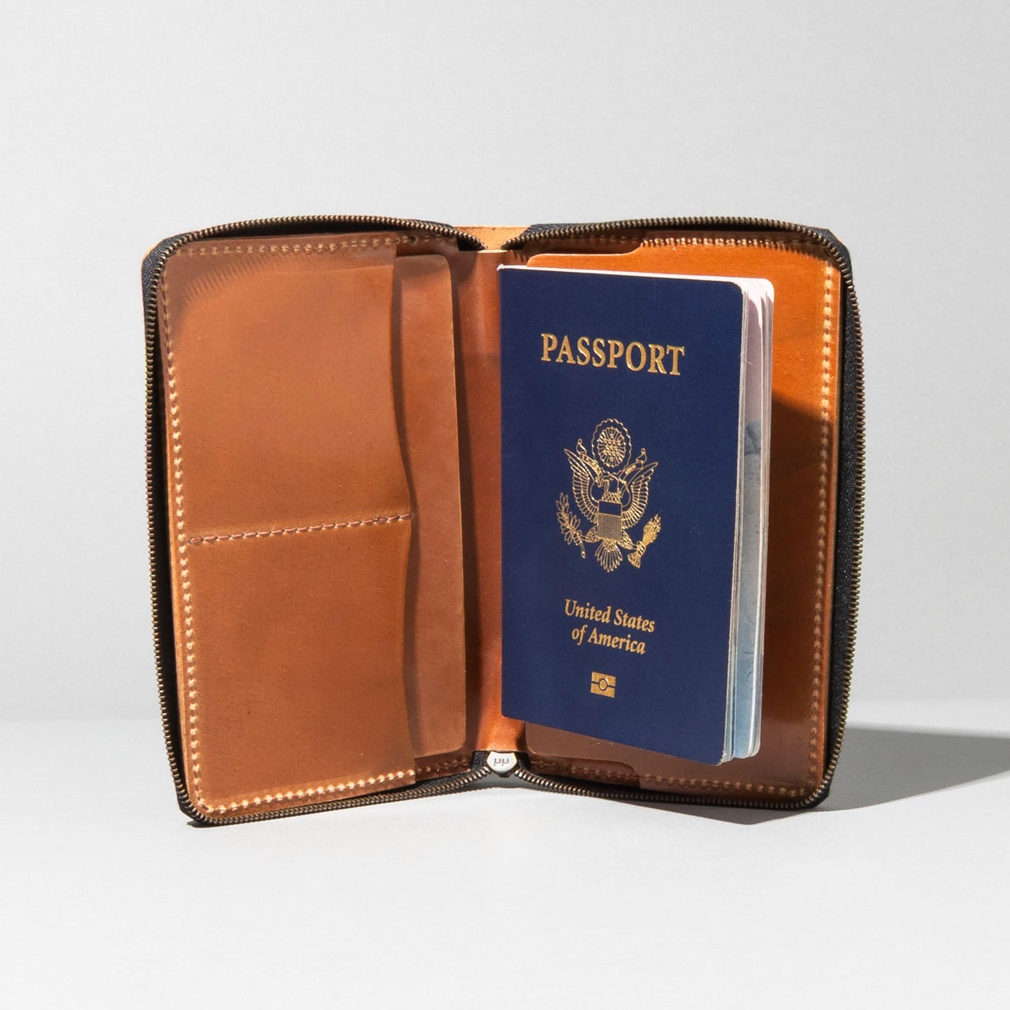 One-Off Prototype Zipper Passport & Field Notes Holder