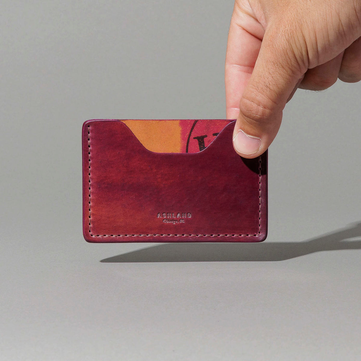 One-Off Three-Shot Card Case