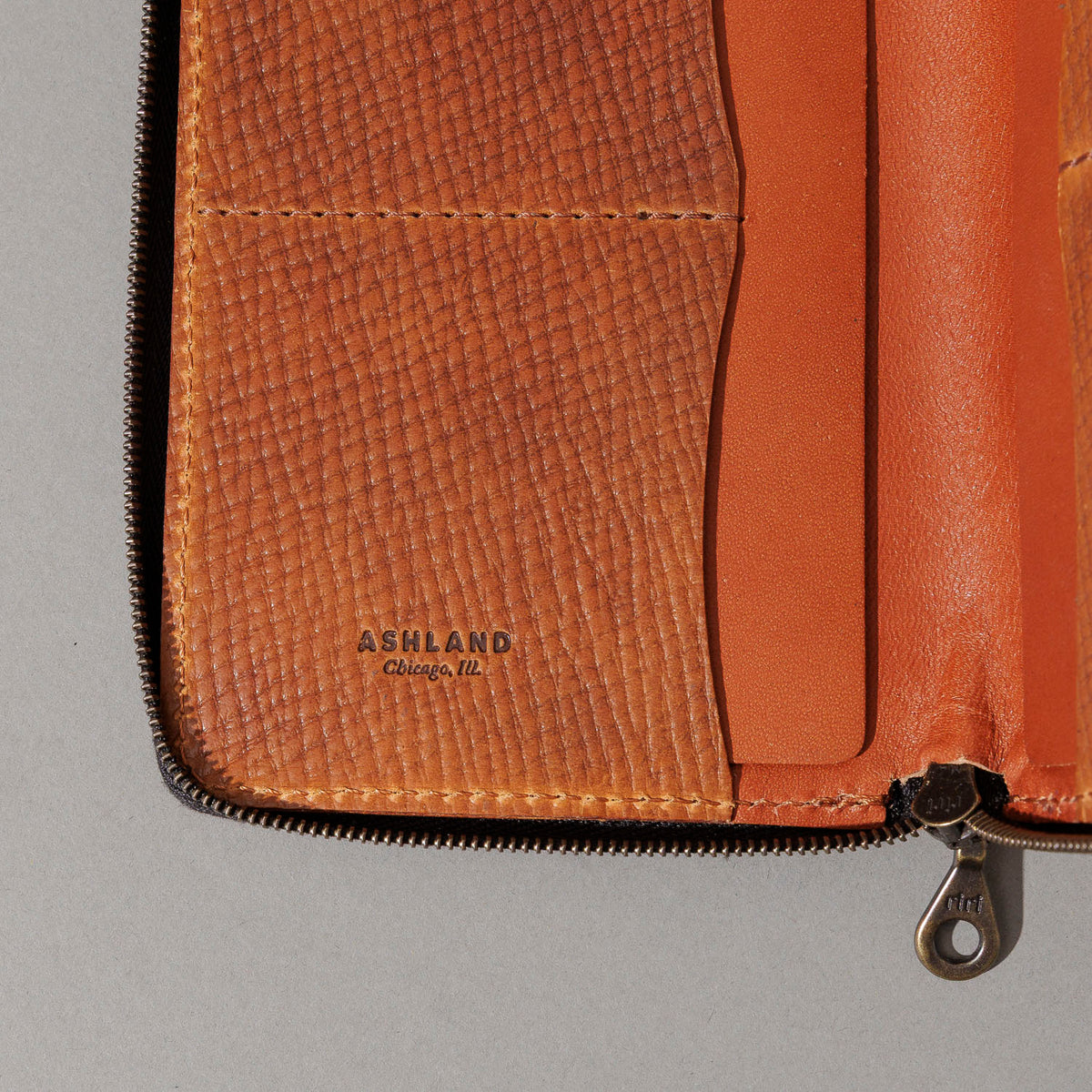 One-Off Prototype Zipper Passport & Field Notes Holder