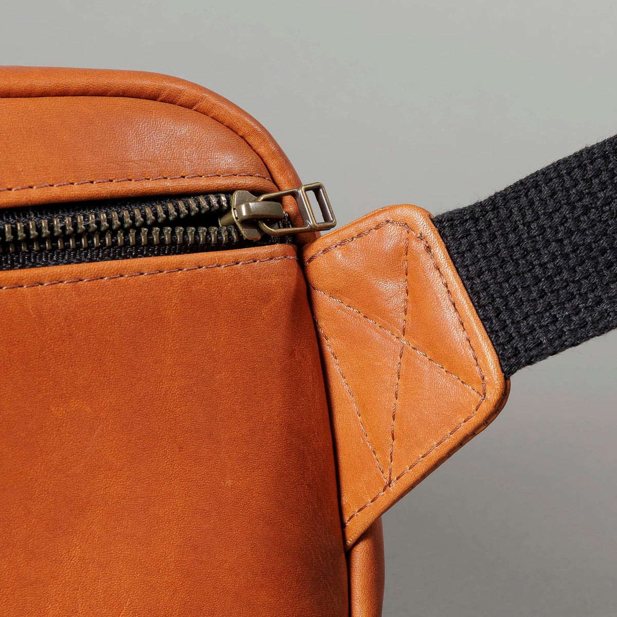 One-Off Sling Bag, English Tan Dublin (Branded)