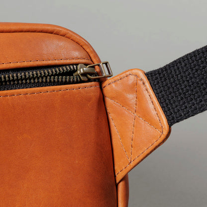 One-Off Sling Bag, English Tan Dublin (Branded)