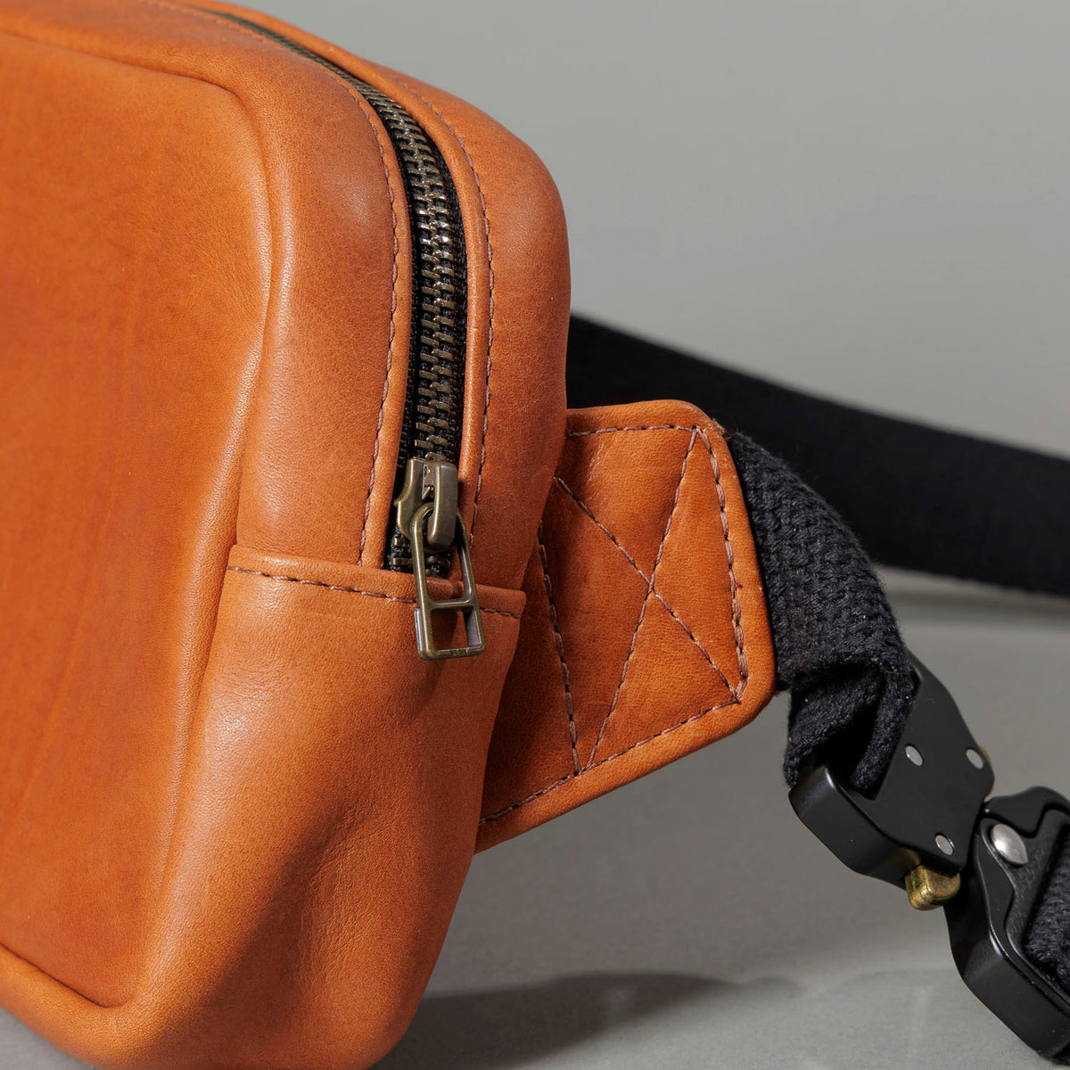 One-Off Sling Bag, English Tan Dublin (Branded)