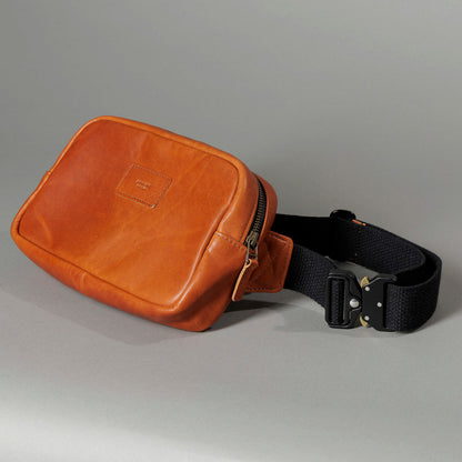 One-Off Sling Bag, English Tan Dublin (Branded)