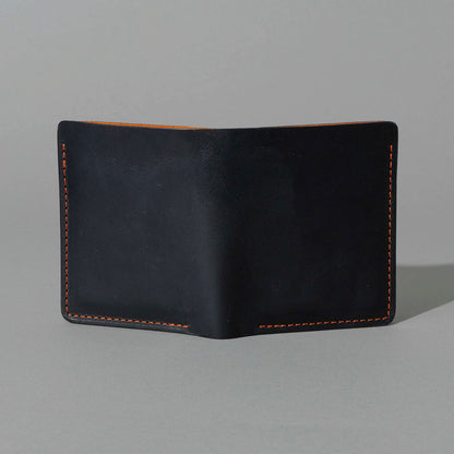 Tall Vertical Tony in Black Dublin with Orange Accents, front view