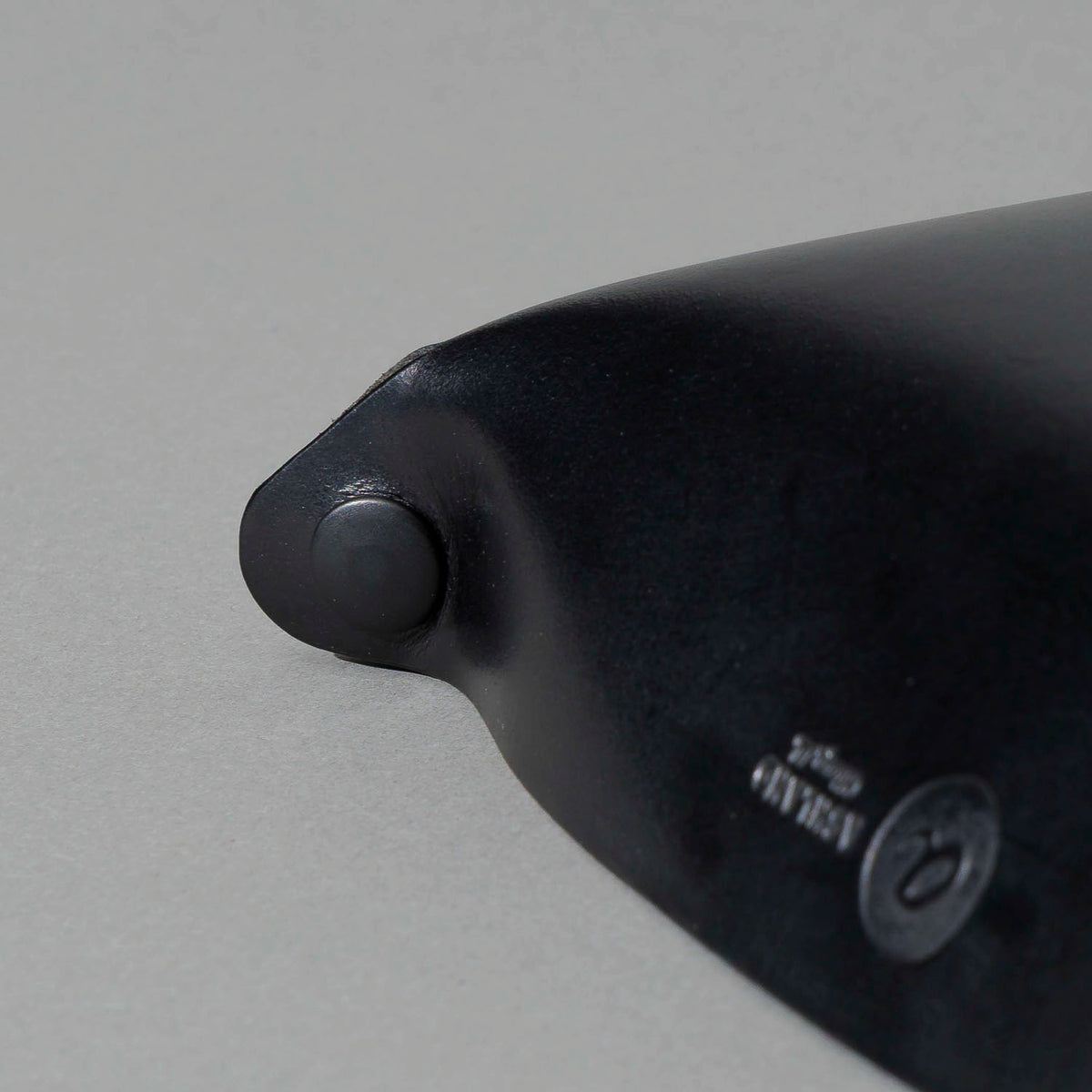 XL Valet Tray in Blacked Out Black Chromexcel®, close-up detail, shot 1