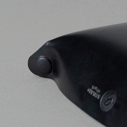 XL Valet Tray in Blacked Out Black Chromexcel®, close-up detail, shot 1