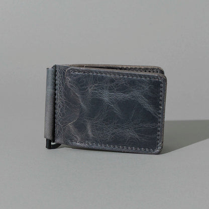 Capone Money Clip in Slate Vintage, front view