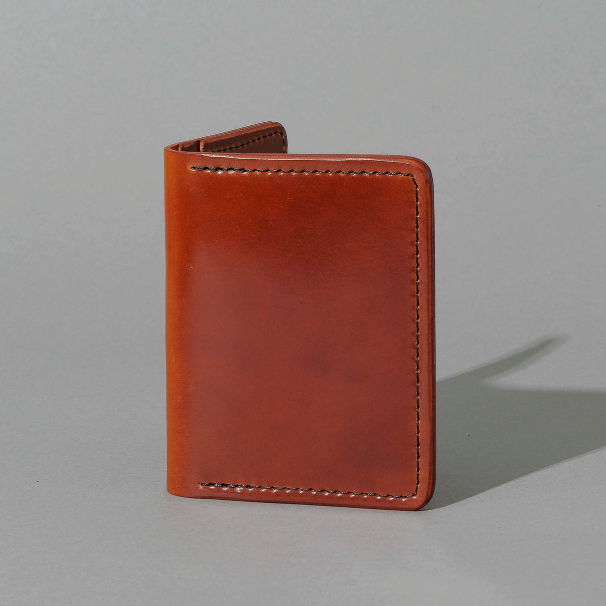 One-Off Bugs Moran in Garnet Shell Cordovan, front view