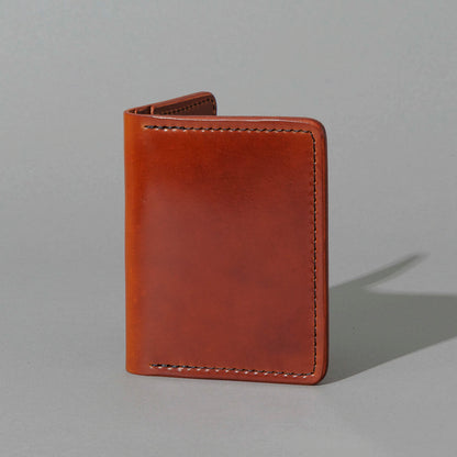 One-Off Bugs Moran in Garnet Shell Cordovan, front view