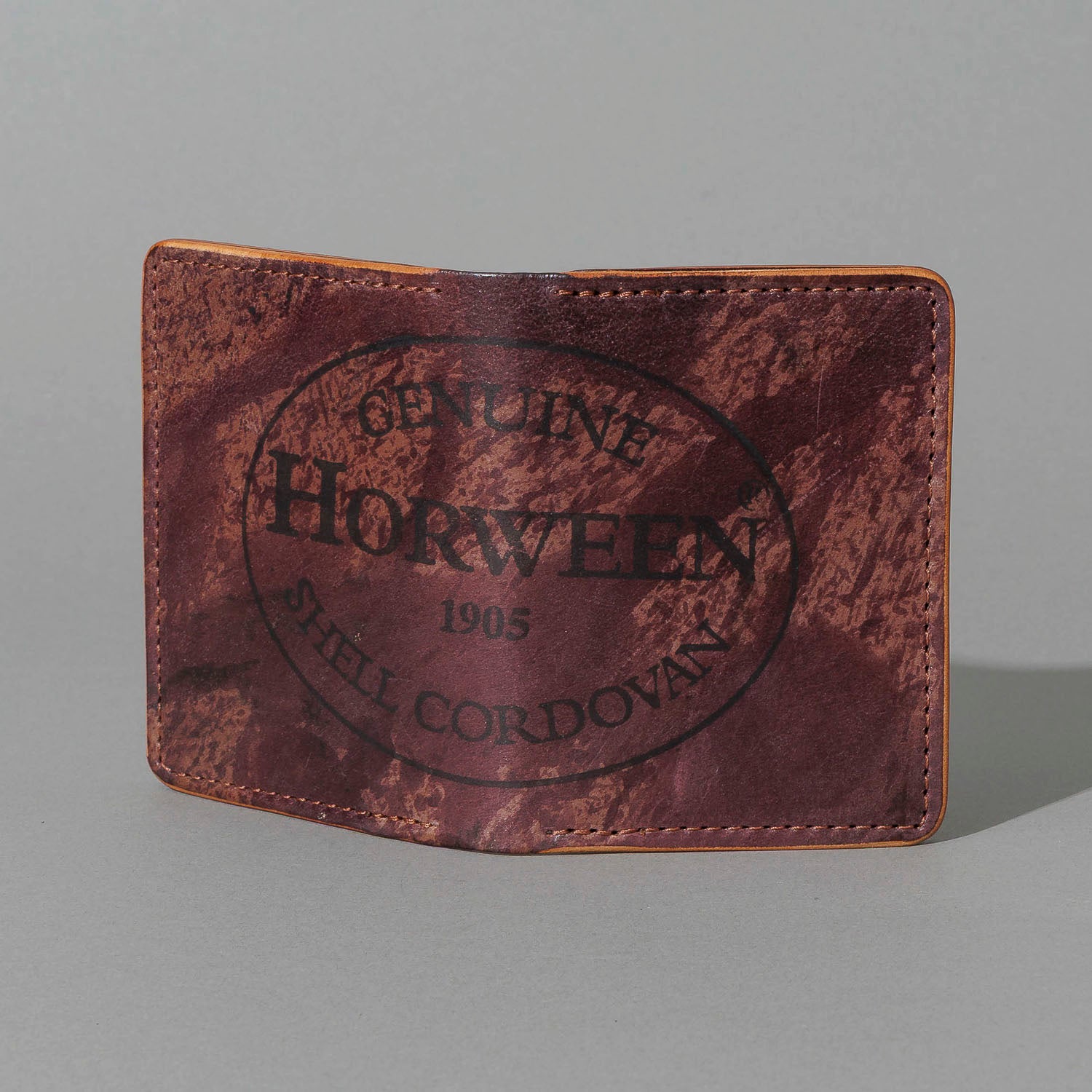 One-Off Bugs Moran in Hand-Glazed Epic Reverse Color 8 Shell Cordovan, back view