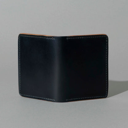 One-Off 50/50 Bugs Moran in Black and Reverse Shell Cordovan, back view