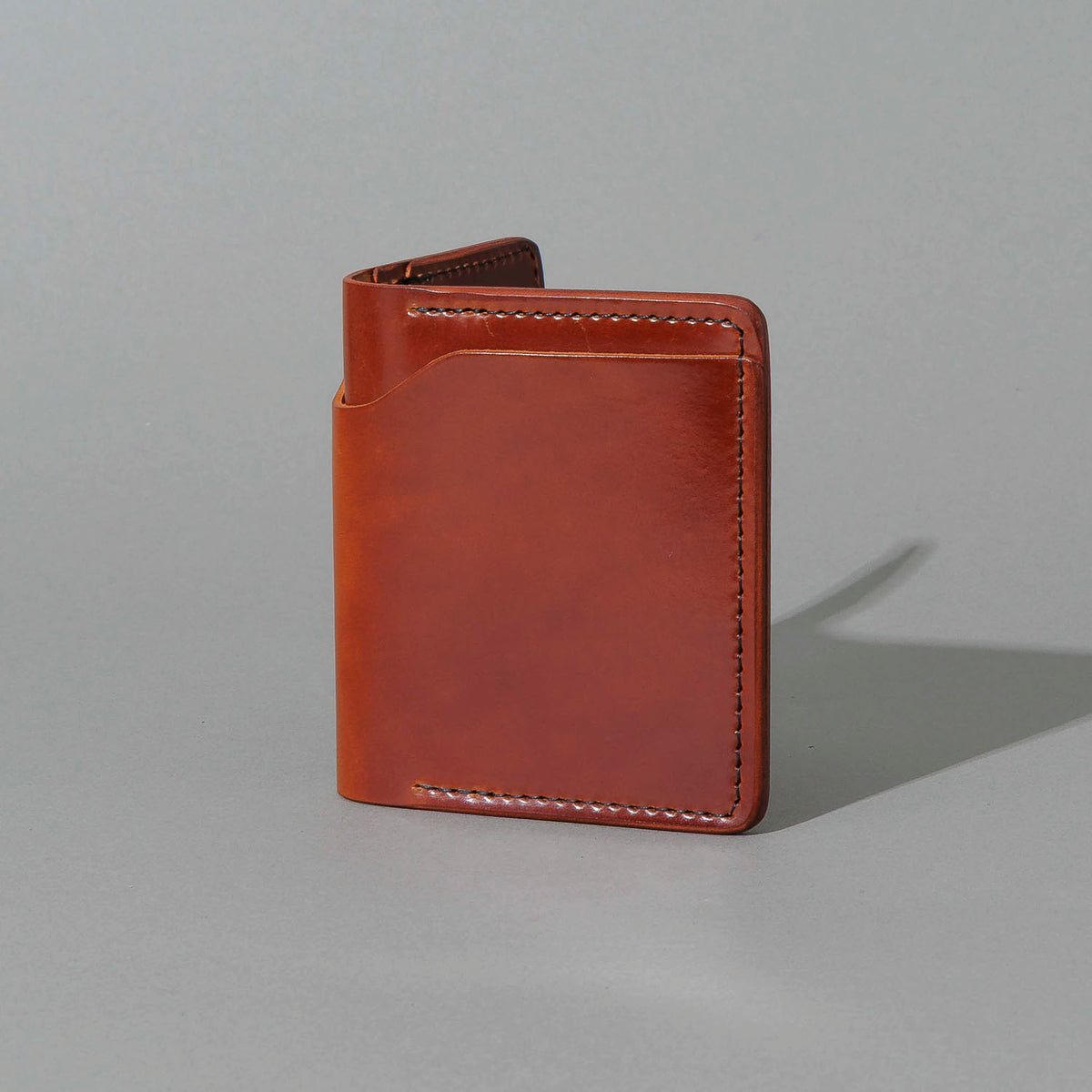 One-Off Tony the Ant in Garnet Shell Cordovan, front view