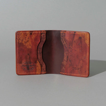One-Off Tony the Ant in Epic Splatter Reverse Color 8 Shell Cordovan, open, showing interior