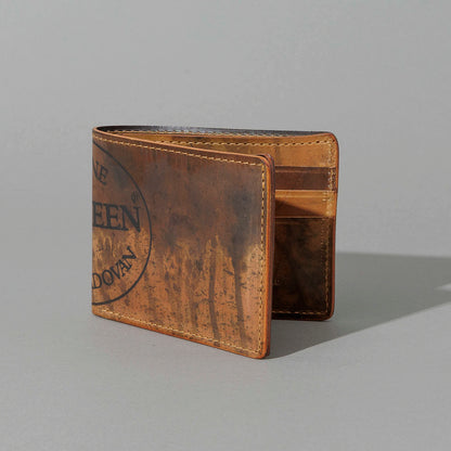 One-Off Johnny the Fox in Hand-Glazed Epic Reverse Cigar Shell Cordovan, front view