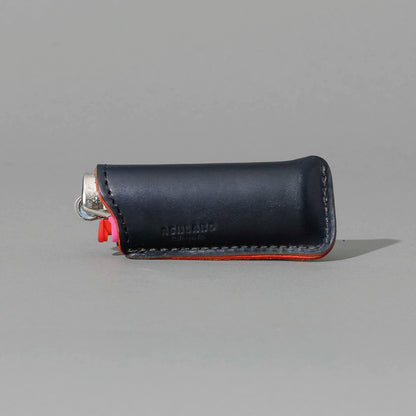 One-Off Skeleton Lighter in Black Shell Cordovan, back view