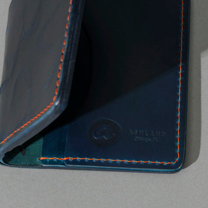 One-Off Tony the Ant in Branded Blue Shell Cordovan, close-up detail, shot 2