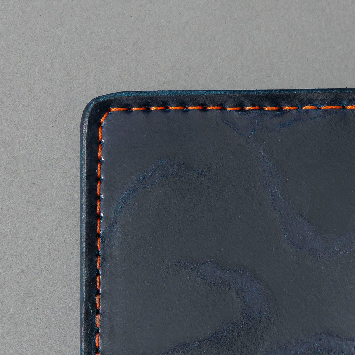 One-Off Tony the Ant in Branded Blue Shell Cordovan, close-up detail, shot 4