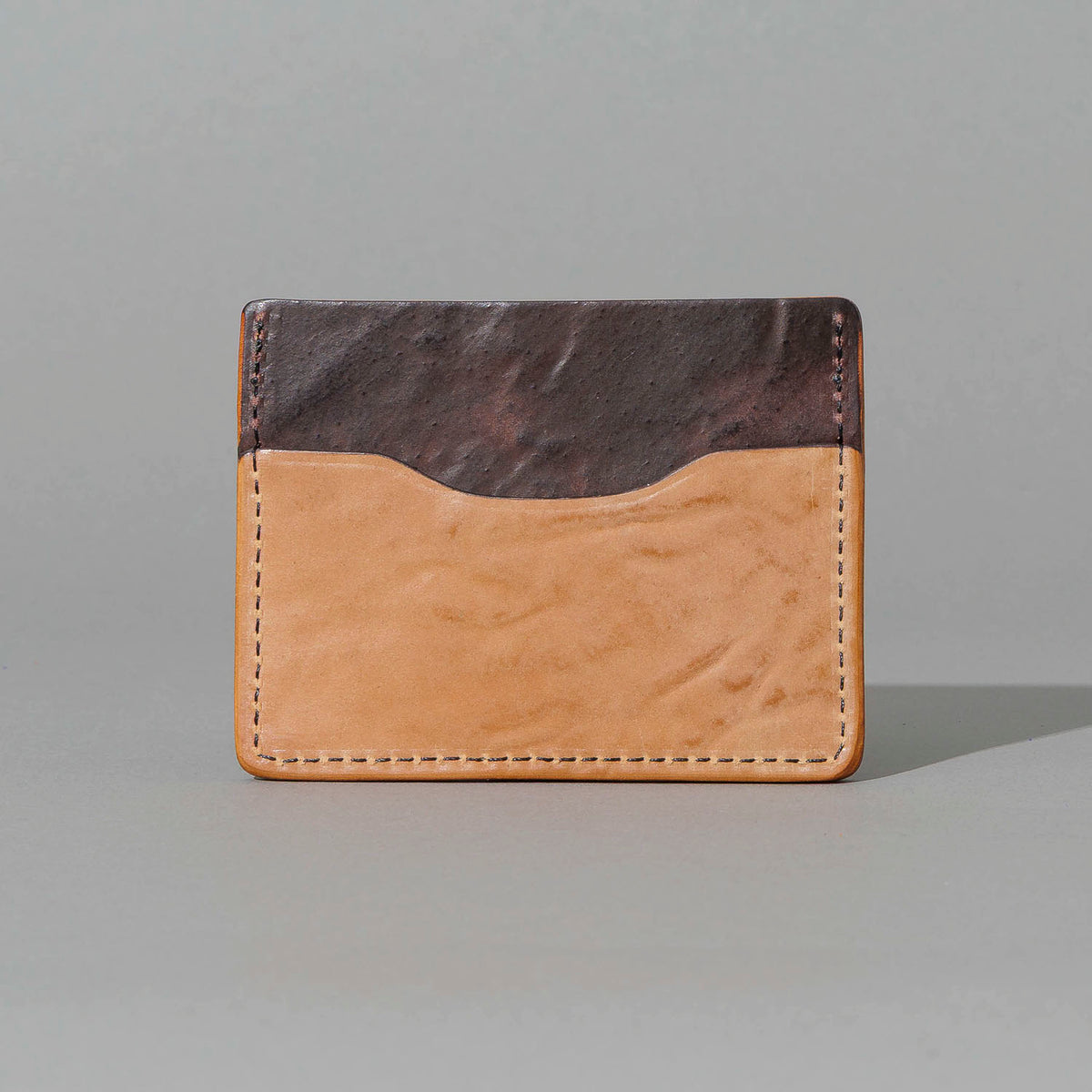 One-Off Frankenstein in Tumbled Natural Shell Cordovan, back view
