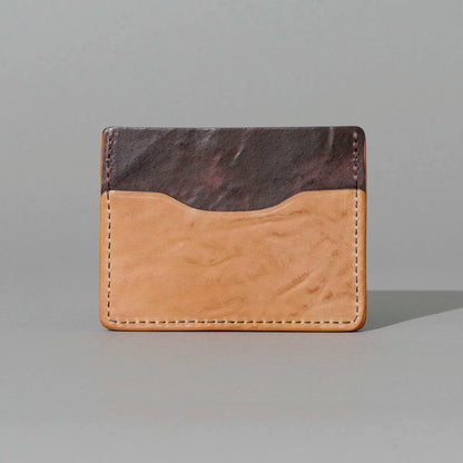One-Off Frankenstein in Tumbled Natural Shell Cordovan, back view